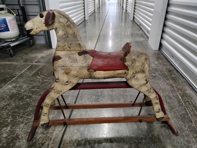 Antique Wooden Glider Rocking Horse Buy Wooden Rocking Horse Kits