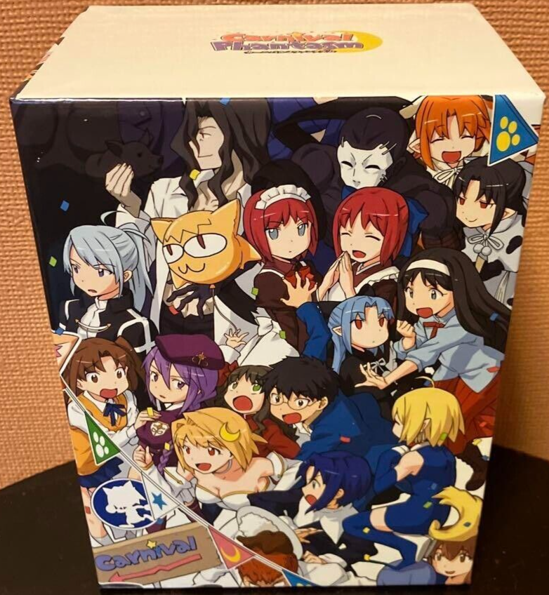 Carnival Phantasm カーニバルファンタズム Blu-rayセット カーニバル・ファンタズム Blu-ray 収納BOX付 初回版 全3巻セット
