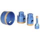 DIAMANTBOHRKRONE FRÄSFINGER FÜR TROCKEN UND NAßBOHRUNG MONTOLIT 