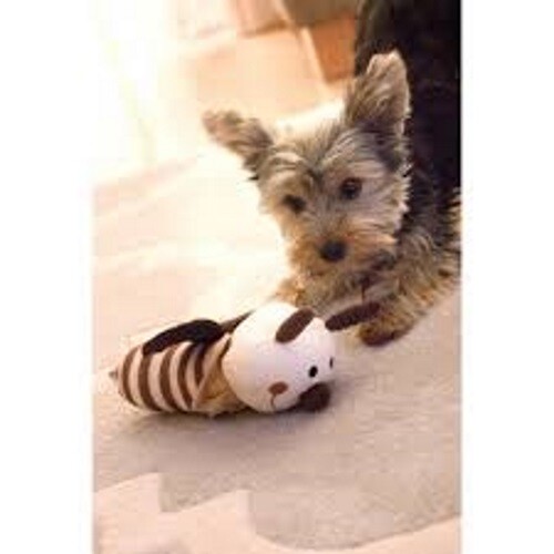 ROSEWOOD NATURAL NIPPERS SOFT PLUSH DOG PUPPY TOYS BALL BLANKET CUSHION RING - Picture 8 of 10