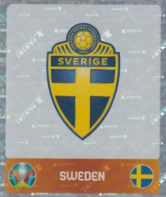 Panini Euro EM 2020 - 2021 Tournament Edition Sticker Nr. 546 Logo Sweden