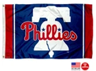 Philadelphia Phillies New Bell 3 x 5 Flag 3x5 Man Cave Banner Tailgating Flags