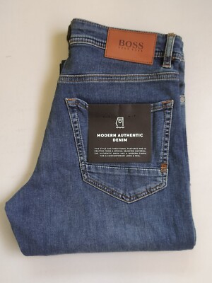 HUGO BOSS MAINE Regular fit men's Jeans FREE WORLDWIDE