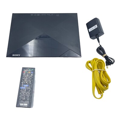 Sony BDP-S3200 Blu-Ray Player Built-In WiFi Apps, Remote, HDMI Cable