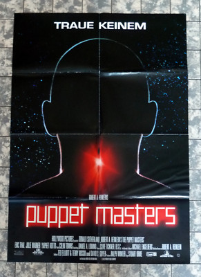 PUPPET MASTERS * A1-FILMPOSTER German 1Sheet ´95 DONALD SUTHERLAND, YAPHET KOTTO
