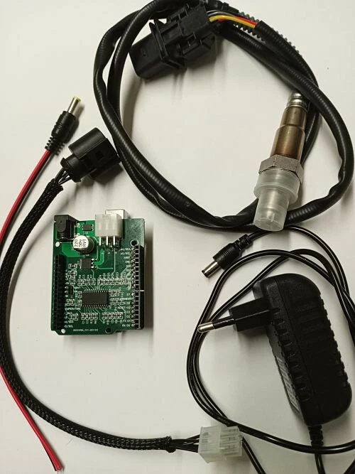 Arduino Uno, placa para sensor de oxigeno de automoción LSU 4.9. Acoplable a pla - Imagen 3 de 4