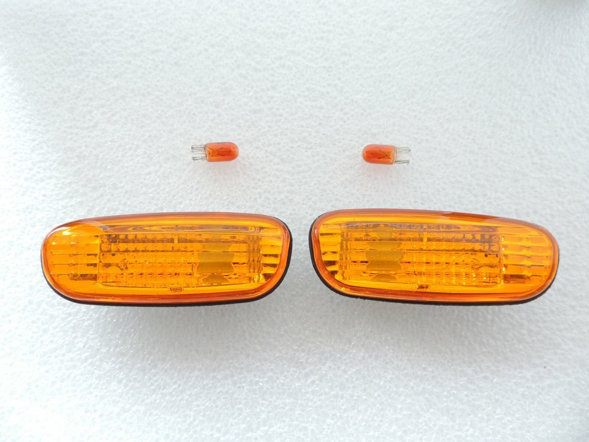 1993-1999 Subaru Impreza Crystal Amber JDM Side Marker Light