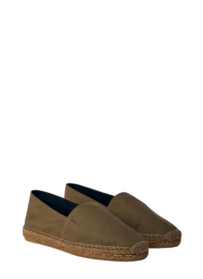 SAINT LAURENT $630 Women's Cactus Cotton Espadrilles New & Authentic