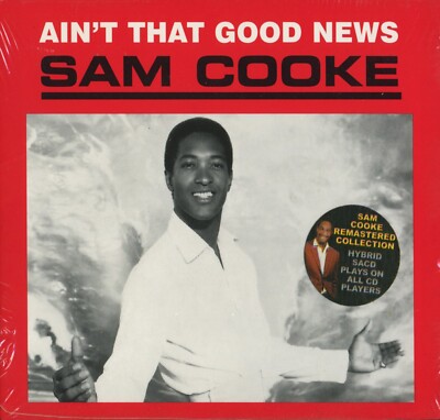 AIN'T THAT GOOD NEWS BY SAM COOKE SACD SUPER AUDIO HYBRID STEREO CD NEW SEALED