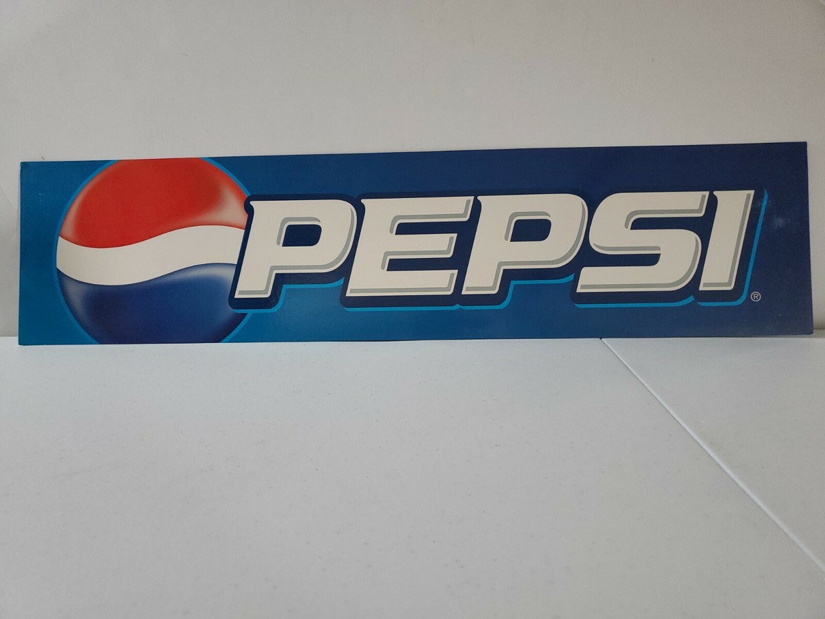 2003 Pepsi Double Sided Card Stock Sign Pepsi-Cola PepsiCo 26