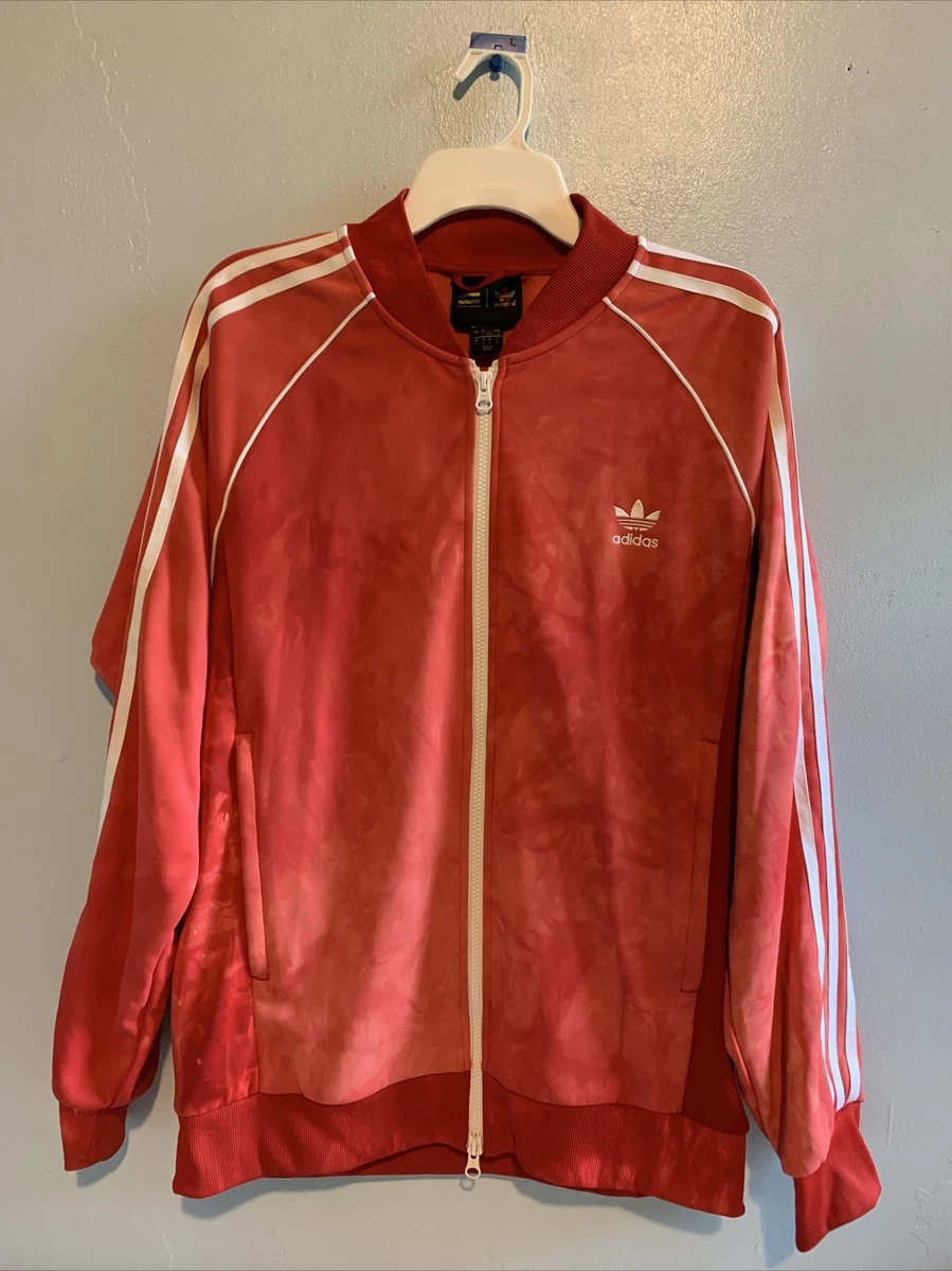 ledelse øve sig kapital Adidas X Pharrell Williams Human Race Track Jacket Red Full Zip Size Large  | eBay