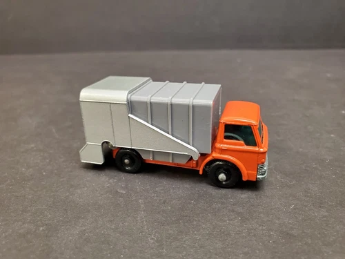 1966 Lesney Matchbox Series No 7 Refuse Truck Vintage Diecast