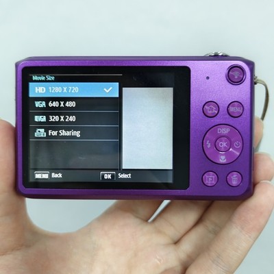 Samsung DV150F Digital Camera 16.2MP 5x zoom Dual LCD Screen