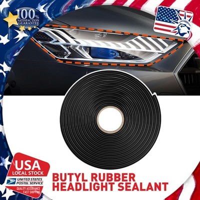 8M Butyl Tape Sealant Strip Glue Adhesive Car Windshield Door Retrofit Reseal