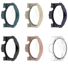 For Huawei Watch GT3 Pro 46mm PC Glass Full Screen Protector Case Cover Film