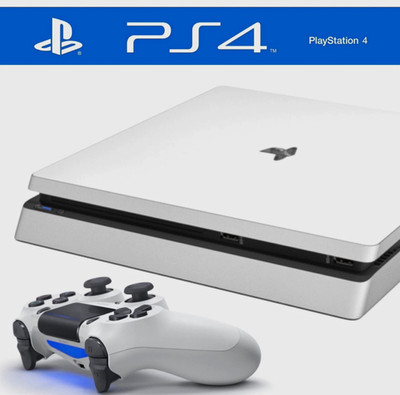Sony PlayStation 4 PS4 Heimkonsole Weiß inkl. Controller (unbenutzt)