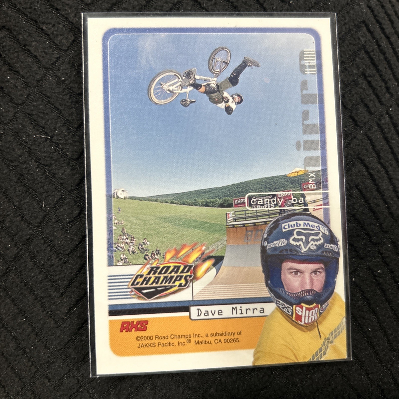 Dave Mirra 2000 AXS Road Champs Stickers Candy Bar BMX
