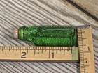OLD 3 in 1 Oil sample Triangle POISON bottle Emerald Green Glass vintage 1900's — photo 5