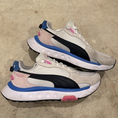 Wild Rider Rollin'  Womens Size 7 White Sneakers Casual Shoes 384589-06