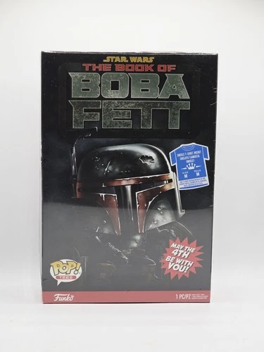 Funko Pop! Boxed Tee Star Wars The Book of Boba Fett Size Med