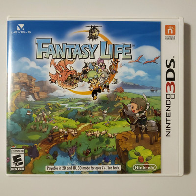 Fantasy Life (Nintendo 3DS, 2014) Complete in Box CIB