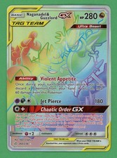 Naganadel & Guzzlord GX Pokemon Cosmic Eclipse Rainbow Rare 260/236 on eBay