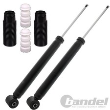 2x GASDRUCK STOßDÄMPFER HINTRN passend für OPEL CORSA D FIAT PUNTO 199 ALFA MITO