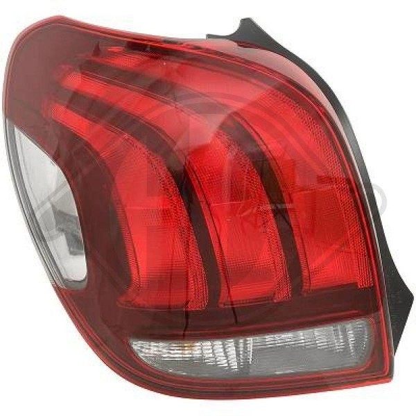 Heckleuchte Diederichs 4212091 Hd Priority Parts FüR Peugeot Links-image