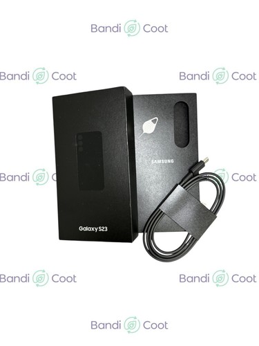 Samsung Galaxy S23 Boîte vide d'origine - Câble de charge et broche SIM en option - Photo 2/2