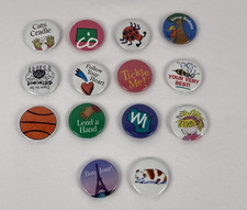 Lot of 14 VTG American Girl Grin Pins--Pleasant Company 1990s Collectibles Lot D