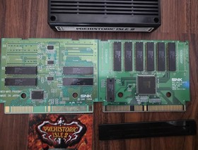 Neo Geo MVS Prehistoric Isle 2 100% Authentic with Shock Box