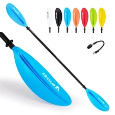 1 X Kayak Paddles 90.5 Inches Kayaking Oars For Boating Canoeing With Free Paddl