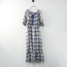 Jane Marple 2024SS Blue Smock Dress M Unused Parade Sale (Ages 14+)