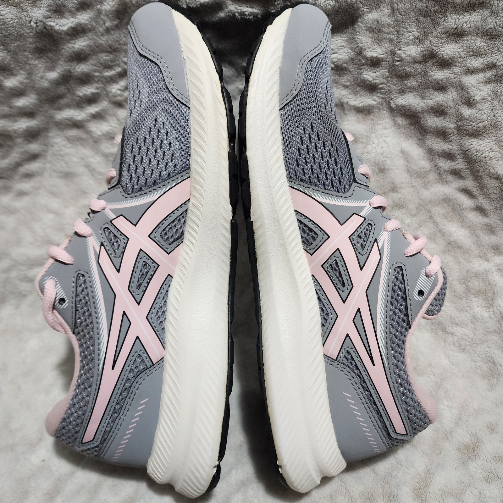 Asics Women's Gel-Contend 7  Running Shoes Size 9 Sheet Rock/Pink Salt Workout thumbnail 6