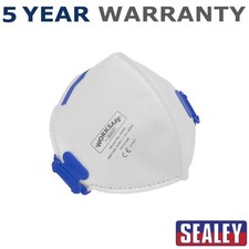 Image of Sealey Worksafe� Fold Flat Mask FFP2 Pack of 10 9304/10