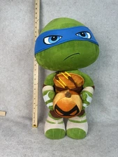 Halloween Ninja Turtle Door Porch Greeter Leonardo Free Standing Plush 21" TMNT