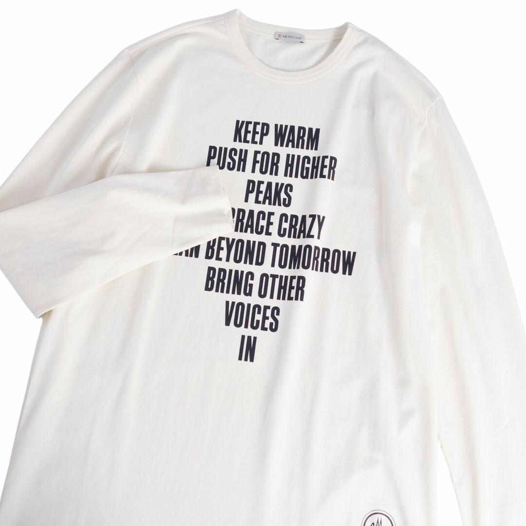 Moncler T-shirt 2021 Top Long Sleeve Logo Cotton Men's Used MOLO-0 thumbnail 2