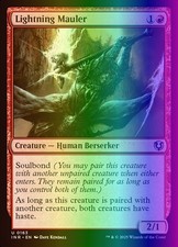 MTG Magic the Gathering Lightning Mauler (163/612) Innistrad Remastered LP FOIL