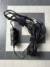 BOYA Lavalier Lapel Microphone 3.5mm Clip-On Mic Camera/Smartphone