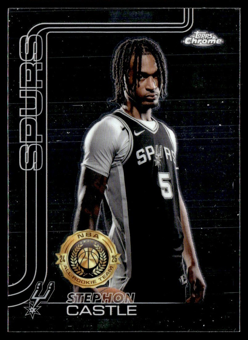 2025-26 Topps Chrome Photo Variation Stephon Castle #228