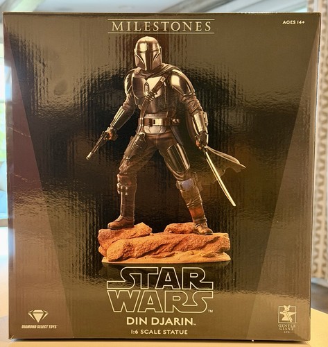 Din Djarin The Mandalorian 1:6 Scale Statue Milestones Daimond