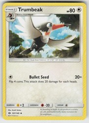 Trumbeak 107/149 Sun & Moon Base Set Uncommon