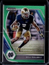 2021 Panini Prizm Draft Picks Collegiate #58 Will Fuller V Green