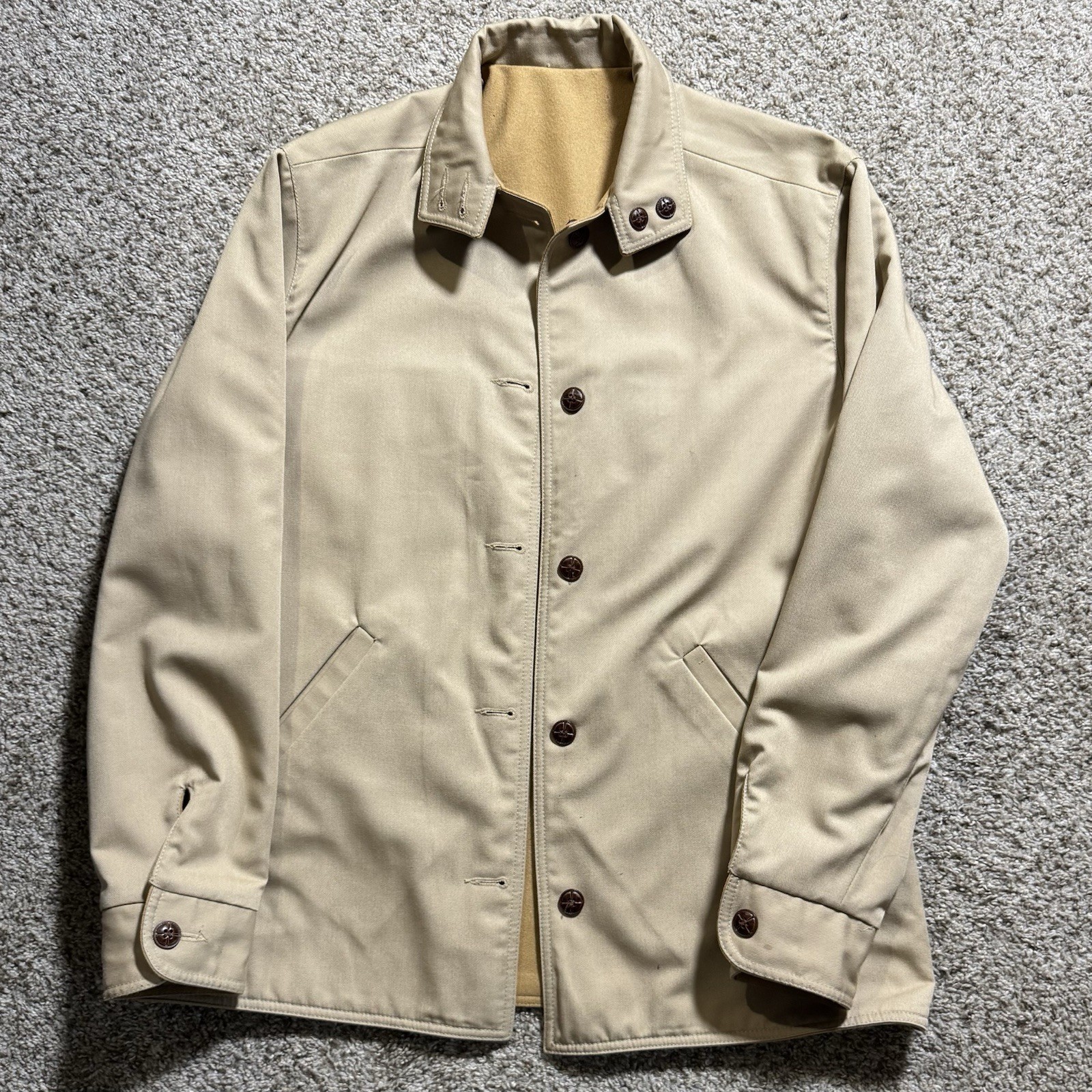 Vintage Pendleton Wool Jacket Reversible Size Med… - image 5