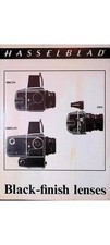 Hasselblad 500C/M 500EL/M SWC Black Lens Brochure 1973 Carl Zeiss Optics