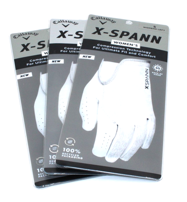 #ad #ad 3 Callaway X Spann Golf Gloves Women#x27;s Left Hand Small for Right Handed Golfer $34.16
