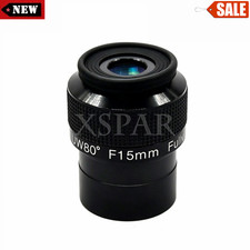 Skyoptikst 2-Inch 15MM 80-Degree Ultra Wide Angle Eyepiece FMC for Telescope