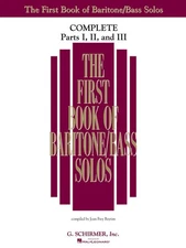 The First Book of Solos Complete Parts I, II, and III | Baritone/Bass Vocal ...