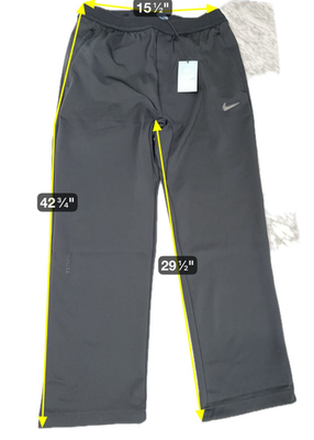 Nike NOCTA Swarovski Crystals Swoosh Black Pants Men's Large