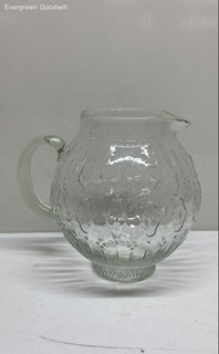 Anthropologie Granada Glass Pitcher